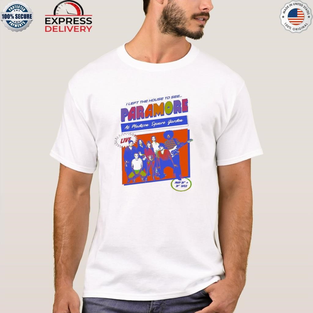 Paramore madison square garden exclusive shirt