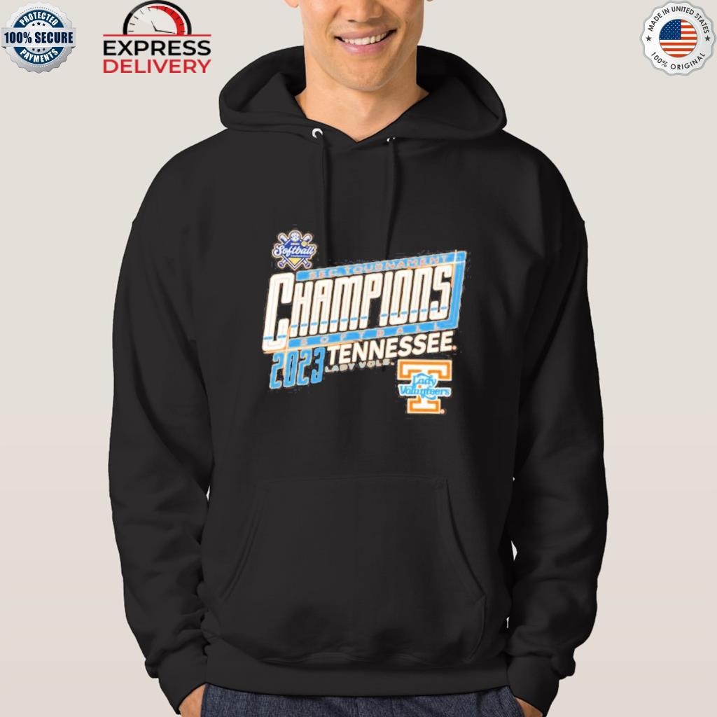 Tennessee lady vols 2023 sec softball conference tournament champions locker room shirt hoodie.jpg