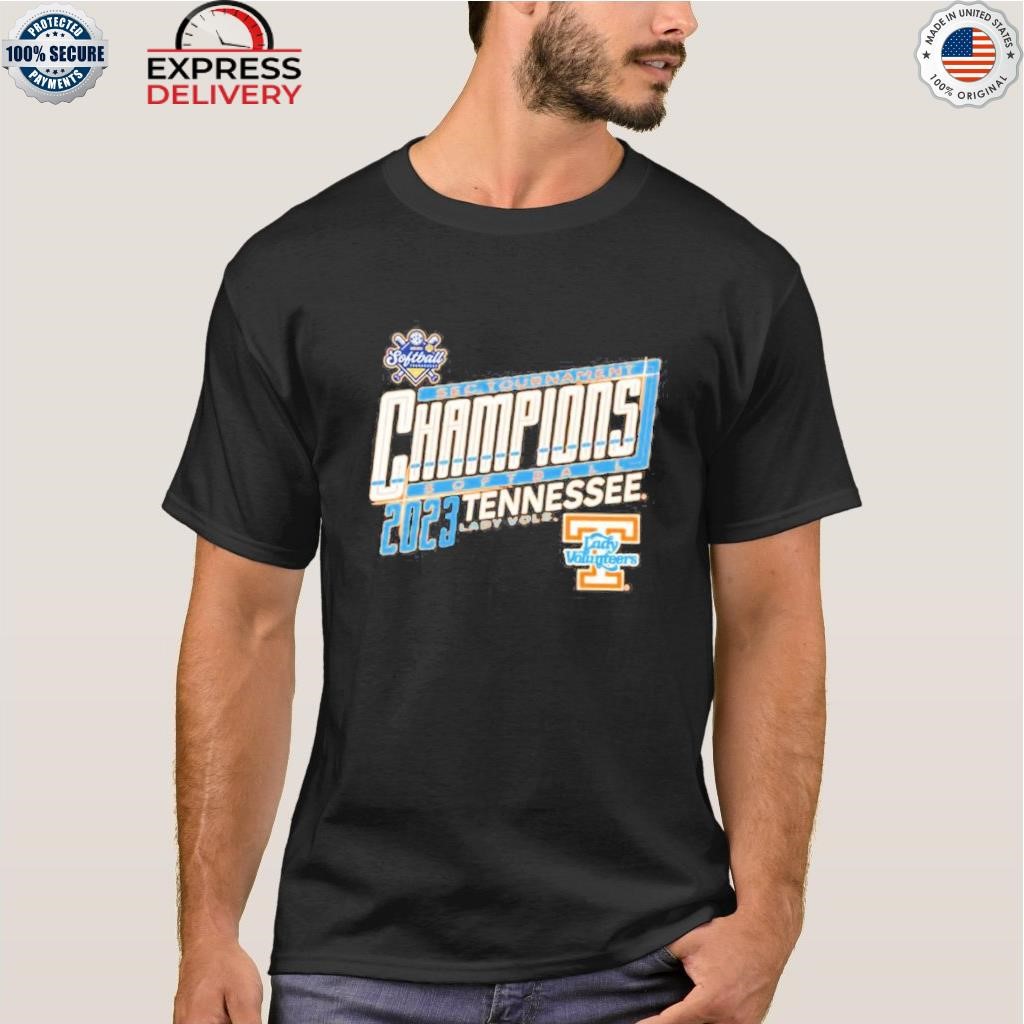 Tennessee lady vols 2023 sec softball conference tournament champions locker room shirt