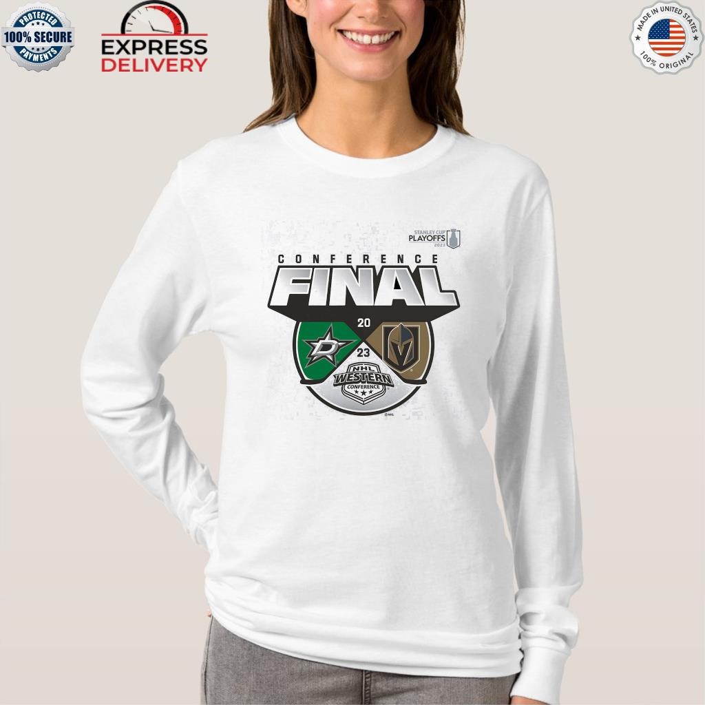 https://images.apparelaholic.com/2023/05/Vegas-golden-knights-vs.-Dallas-stars-fanatics-branded-2023-stanley-cup-playoffs-western-conference-final-matchup-shirt-longsleeve.jpg