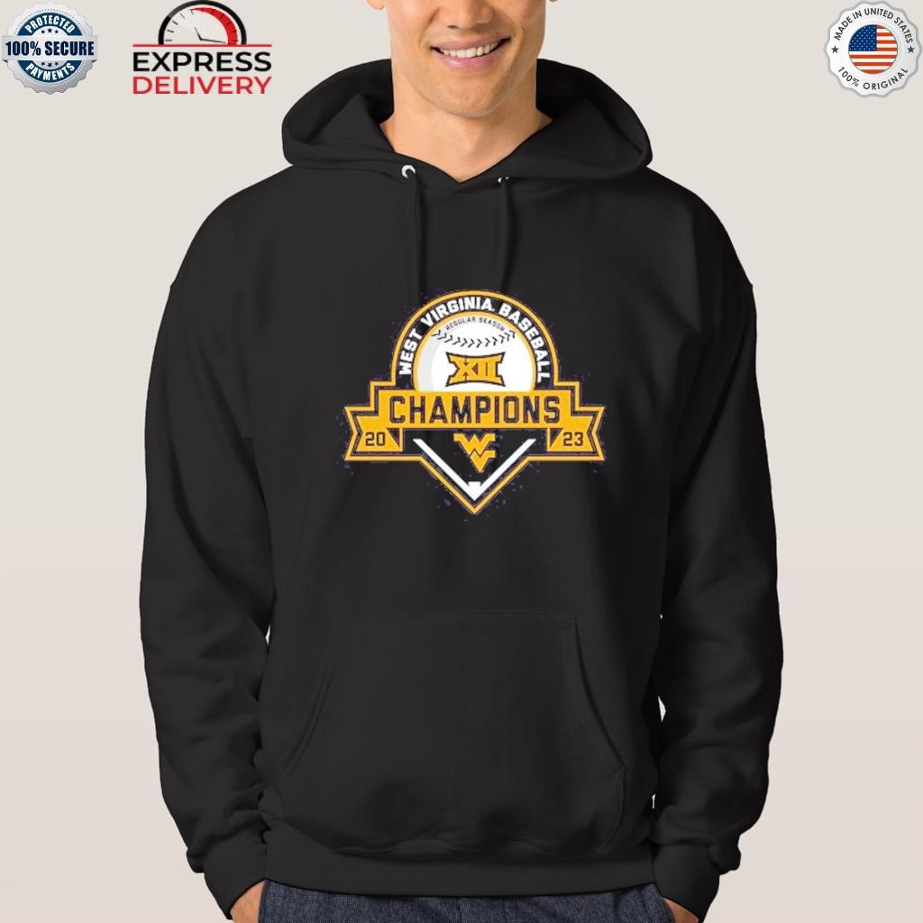 West Virginia mountaineers 2023 big 12 baseball regular season champions shirt hoodie.jpg