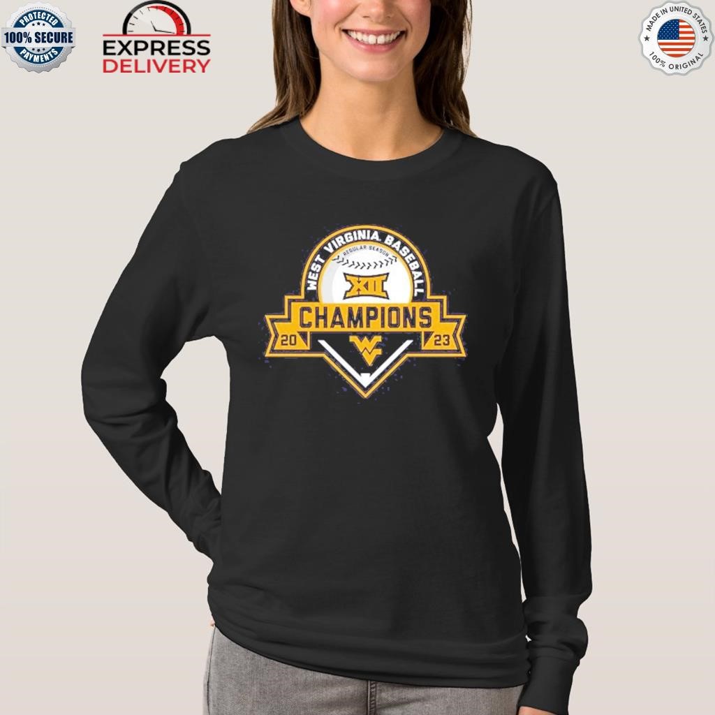 West Virginia Mountaineers 2023 Big 12 Baseball Regular Season Champions  shirt, hoodie, sweater, long sleeve and tank top