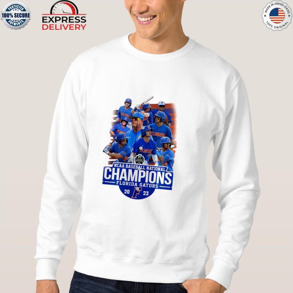 Official 2023 ncaa baseball national champions Florida gators baseball  jersey shirt, hoodie, sweater, long sleeve and tank top