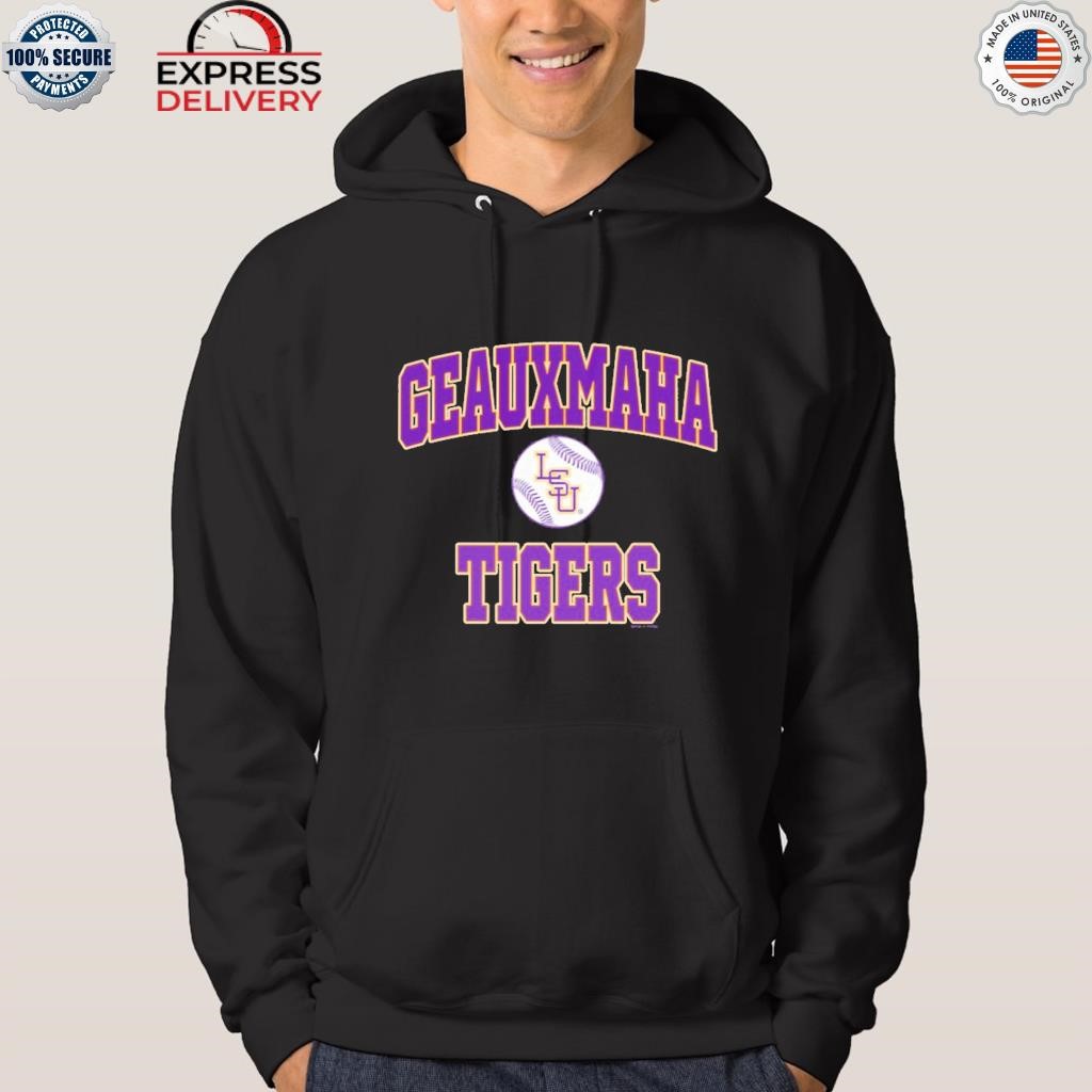 Design 2023 Bayou apparel geauxmaha tigers lsu baseball shirt, hoodie,  sweater, long sleeve and tank top