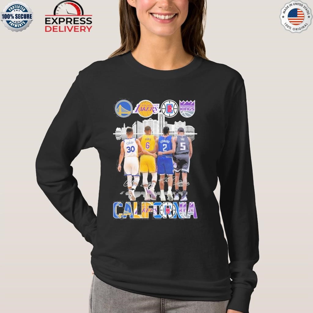 California golden state warriors and los angeles Lakers and los angeles  clippers NBA sacramento kings signature shirt, hoodie, sweater, long sleeve  and tank top
