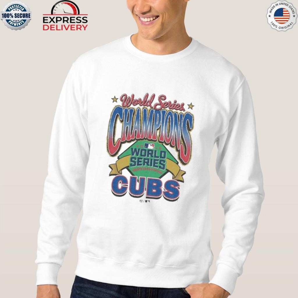 Chicago Cubs '47 women's 2018 world series champions vibe check