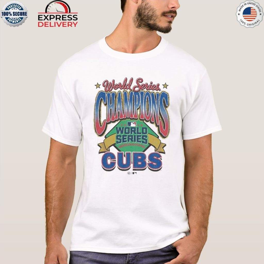 chicago cubs world series t shirt