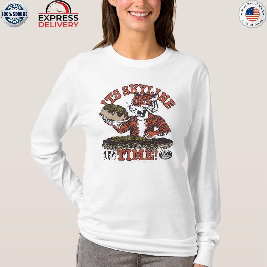 Official It's Skyline Time Cincinnati Bengals x Skyline Chili Shirt,  hoodie, sweater, long sleeve and tank top