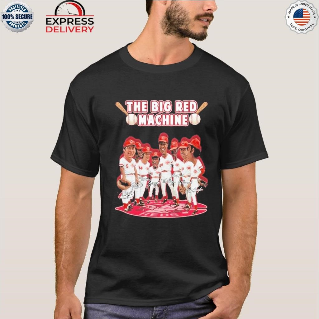 Cincinnati Reds The Big Red Machine Legend Team T Shirt - Growkoc