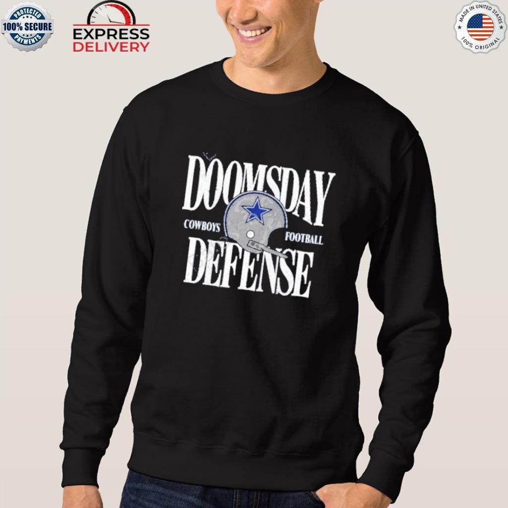 Official Cowboys Dc Dan Quinn Wearing Doomsday Defense Shirt