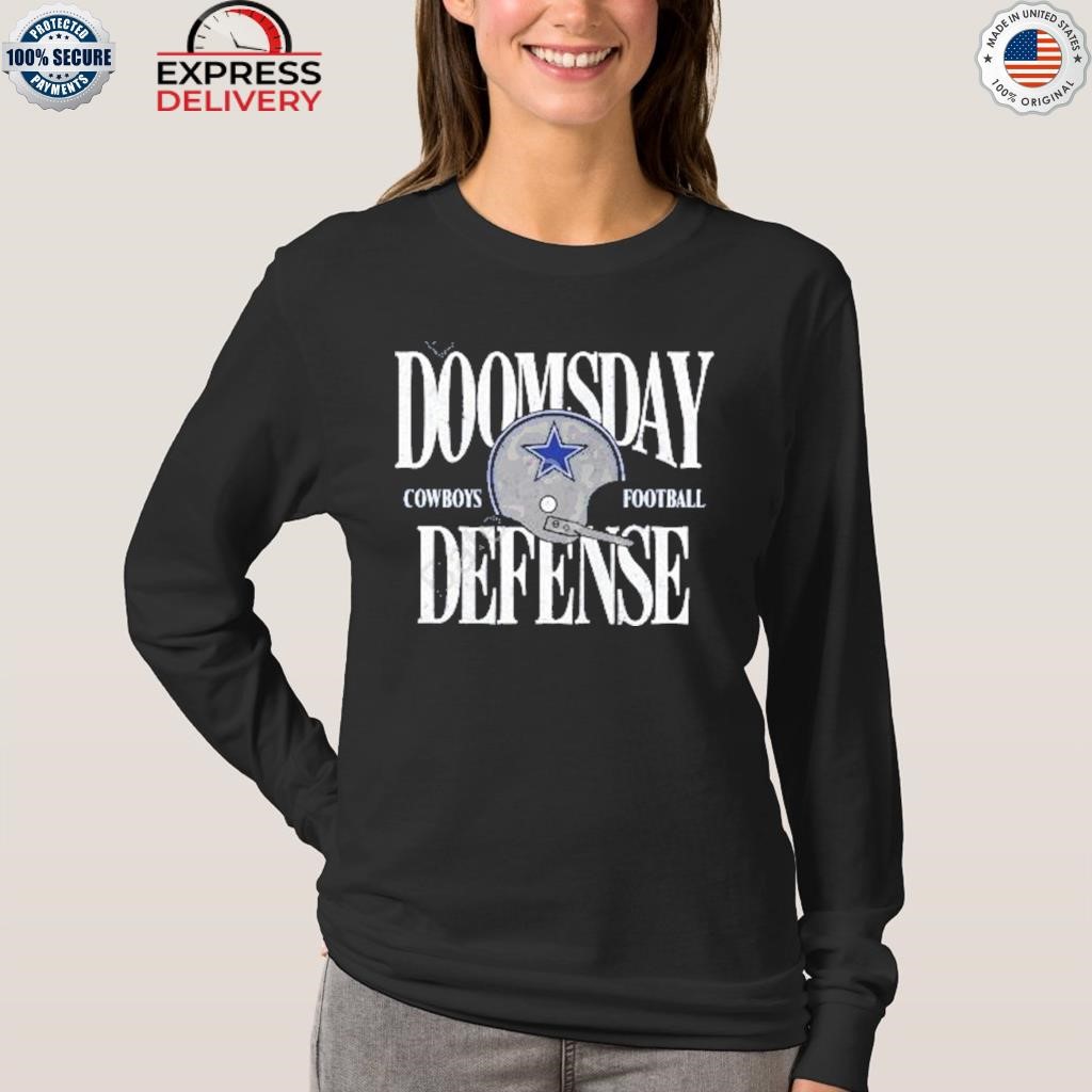 Official Cowboys Dc Dan Quinn Wearing Doomsday Defense Shirt