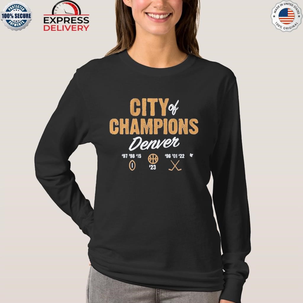 Denver City Of Champions T-shirt