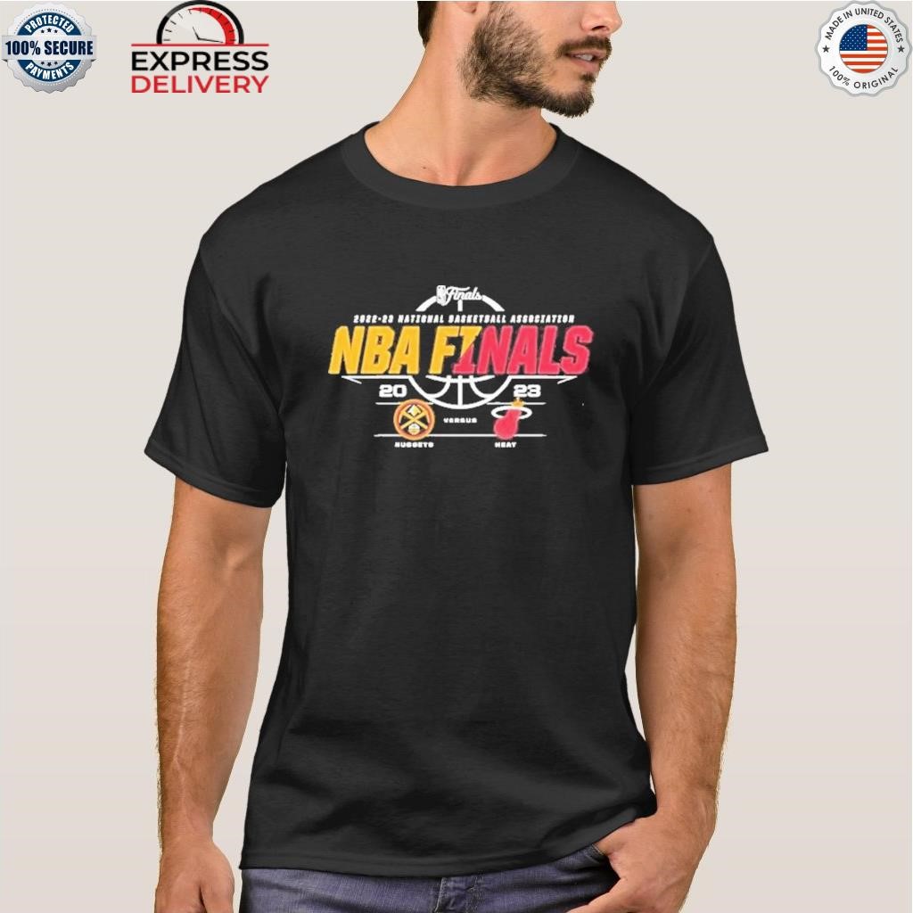 Denver Nuggets vs Miami Heat 2022 2023 National Basketball Association NBA  Finals Matchup logo shirt, hoodie, sweater, long sleeve and tank top