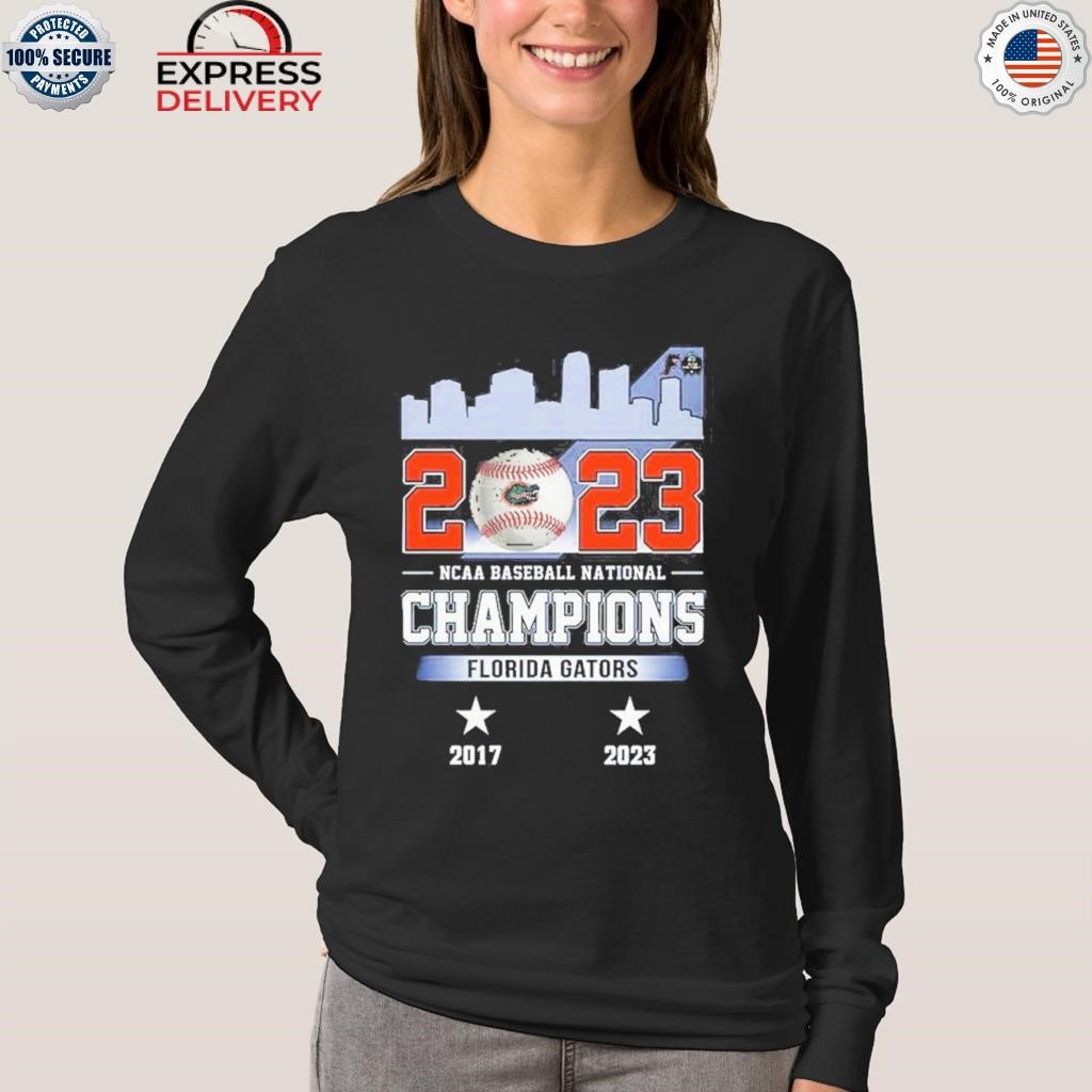 Official 2023 ncaa baseball national champions Florida gators baseball  jersey shirt, hoodie, sweater, long sleeve and tank top