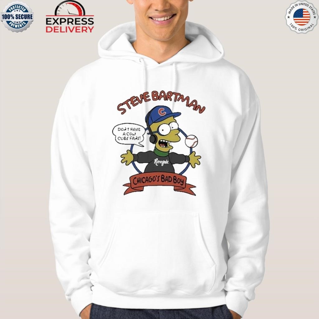 Harebrained Merch Steve Bartman Chicago's Bad Boy T Shirt - Teechipus