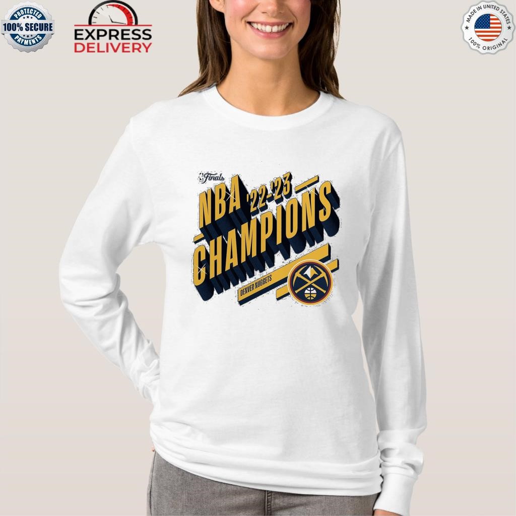 Design denver Nuggets 2023 NBA Finals Champions Official Logo T-Shirt,  hoodie, sweater, long sleeve and tank top