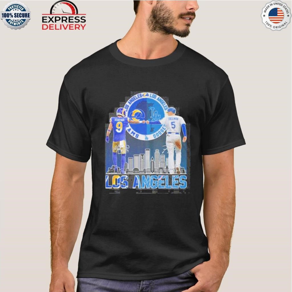 Los Angeles City Of Champions Dodgers Lakers Rams Shirt, hoodie