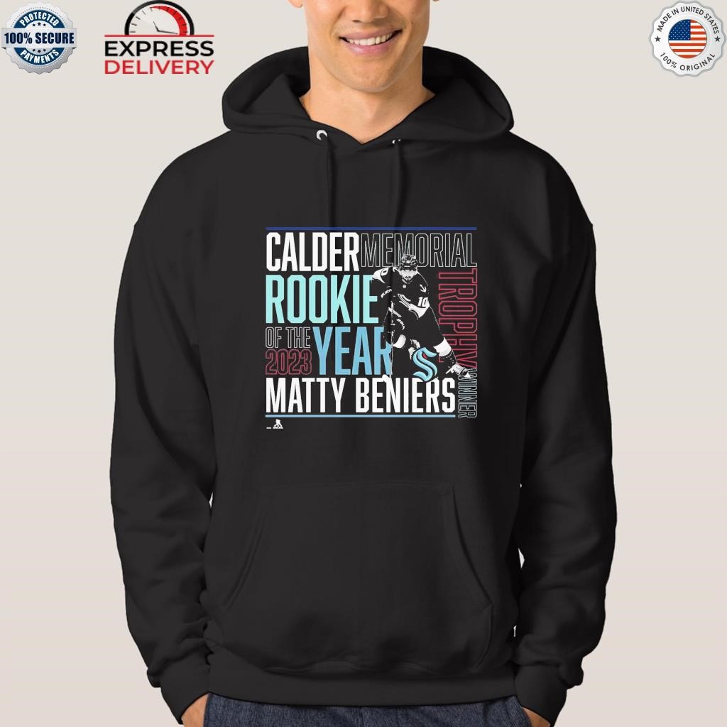 Beniers Calder Rookie Of The Year Shirt, hoodie, longsleeve