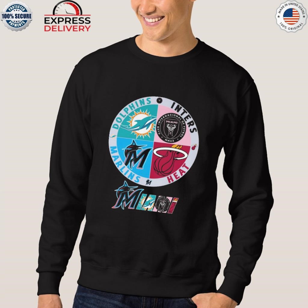 MiamI dolphins heat marlins T-shirt, hoodie, sweater, long sleeve and tank  top