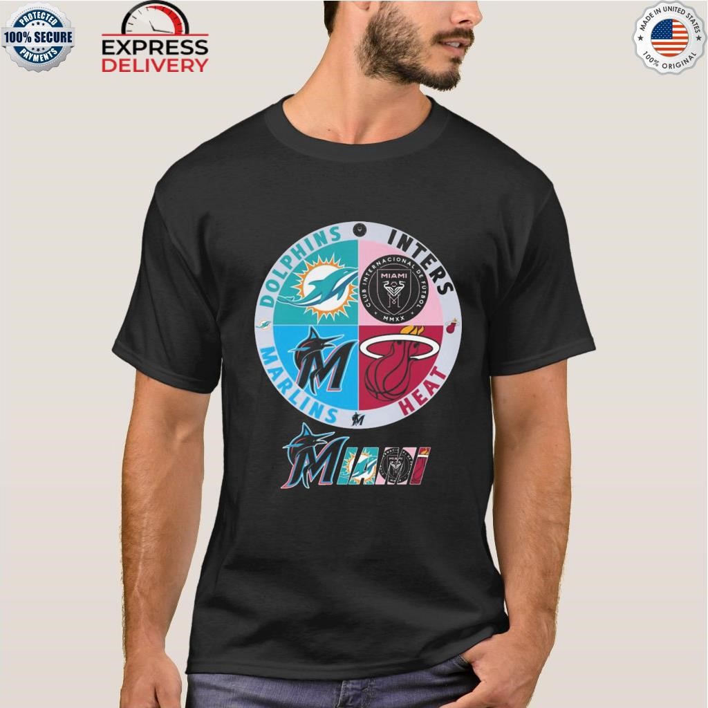 MiamI dolphins heat marlins T-shirt, hoodie, sweater, long sleeve