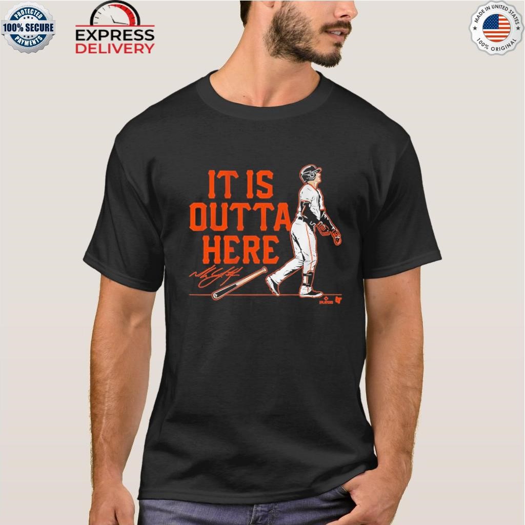 Mike Yastrzemski It Is Outta Here Shirt, hoodie, sweater, long sleeve and  tank top