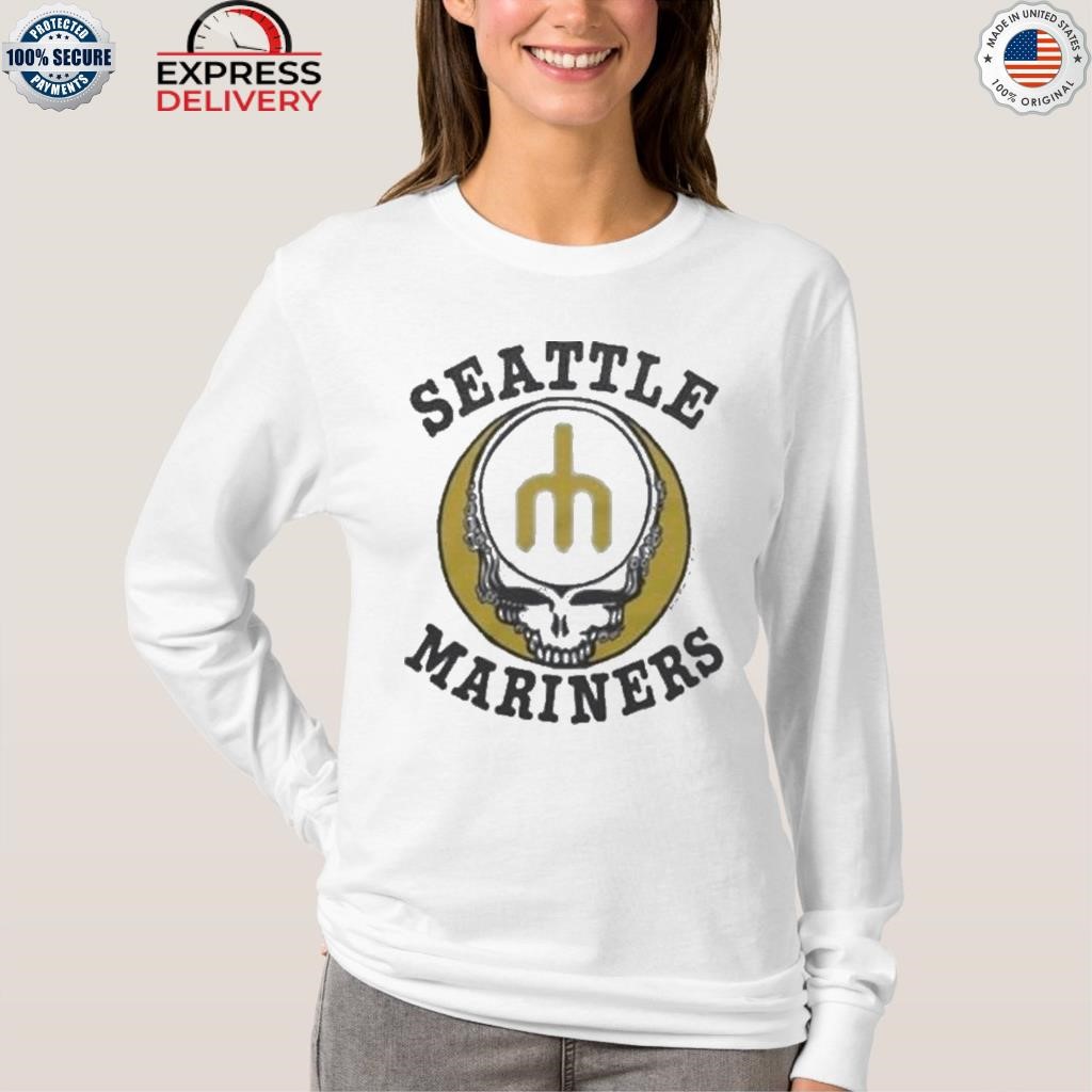 Grateful Dead Seattle Mariners Retro Skull Shirt, hoodie, sweater