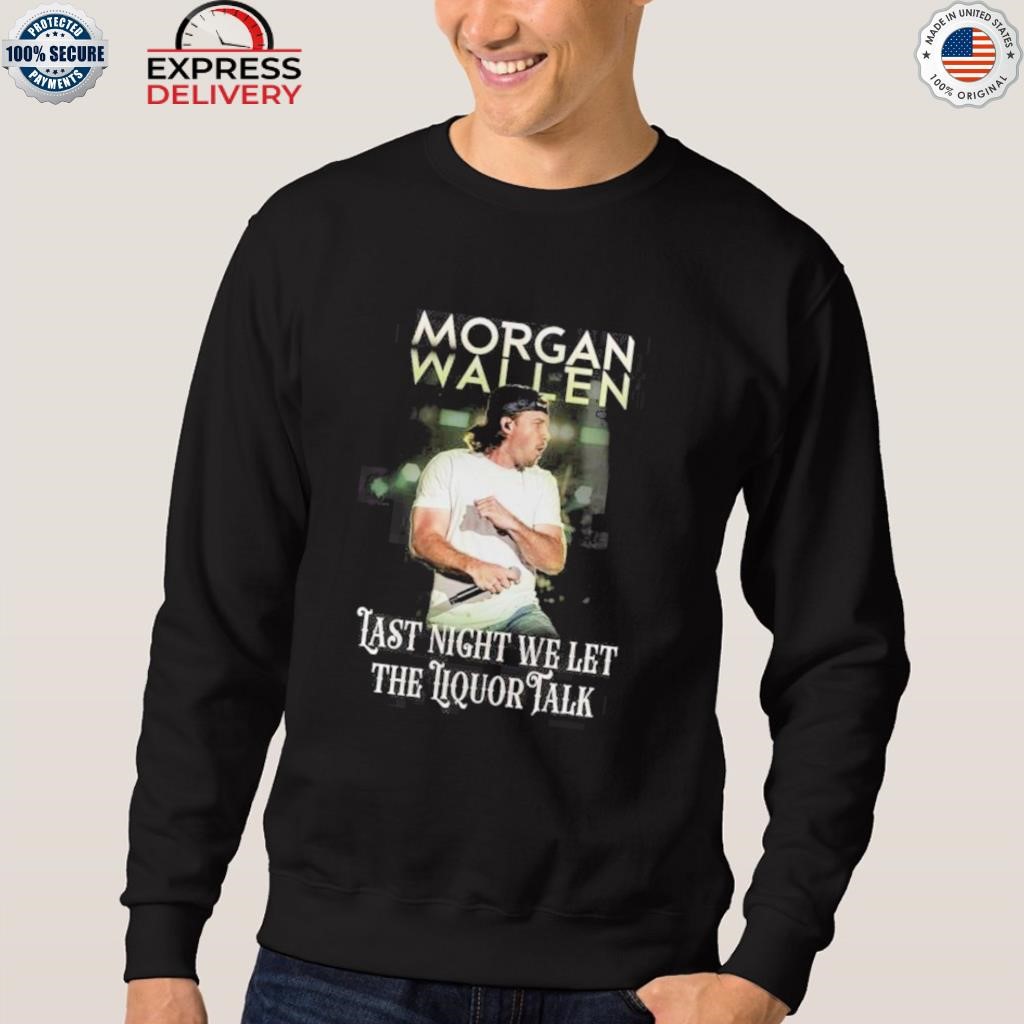 Morgan Wallen Last Night We Let The Liquor Talk World Tour 2023  Personalized Baseball Jersey - Growkoc