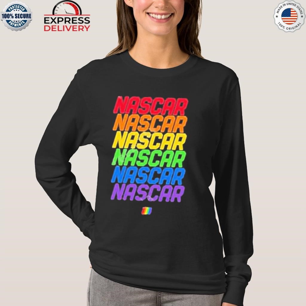 Nascar Logo Pride Month Shirt, hoodie, sweater, long sleeve and