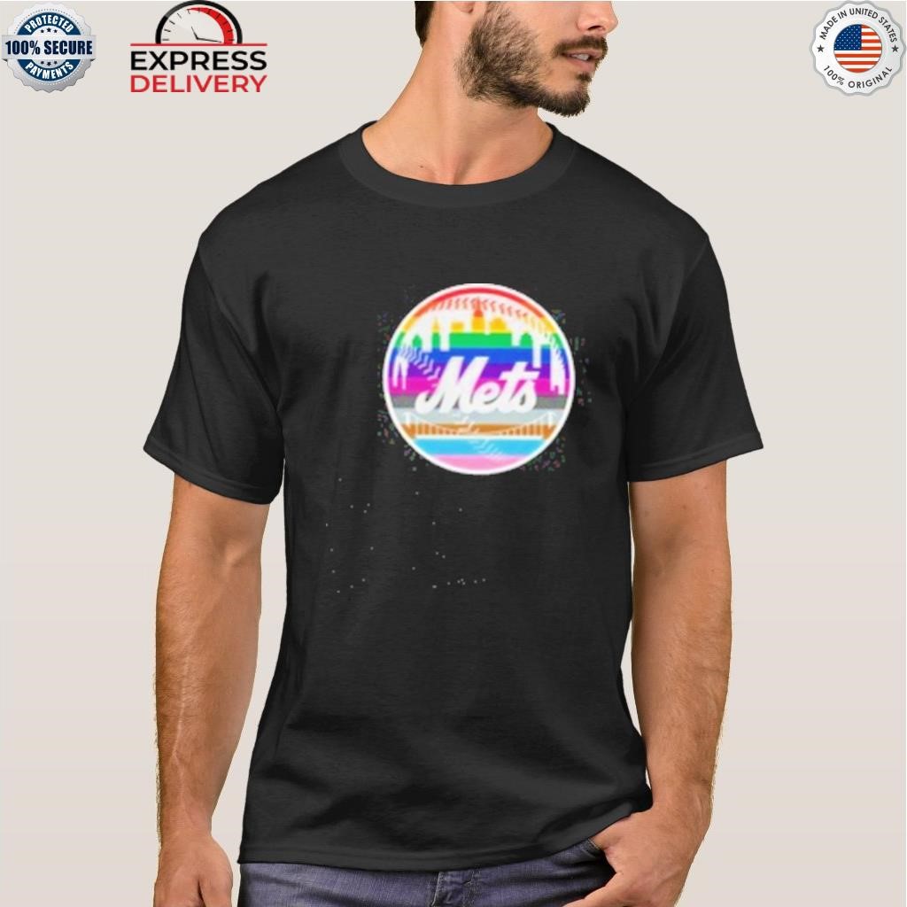 Official New York Mets Pride Collection Gear, Mets Pride, Rainbow Tees,  Apparel