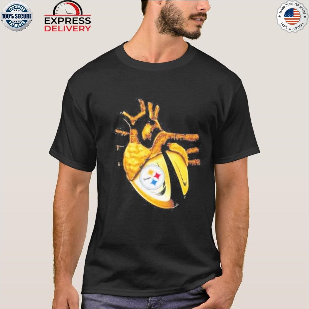 Official Logo Pittsburgh Steelers logo heart 2023 shirt, hoodie