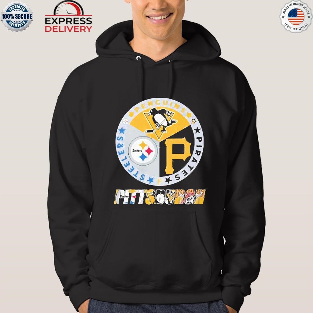 Pittsburgh steelers penguins pirates city champions shirt, hoodie, sweater,  long sleeve and tank top