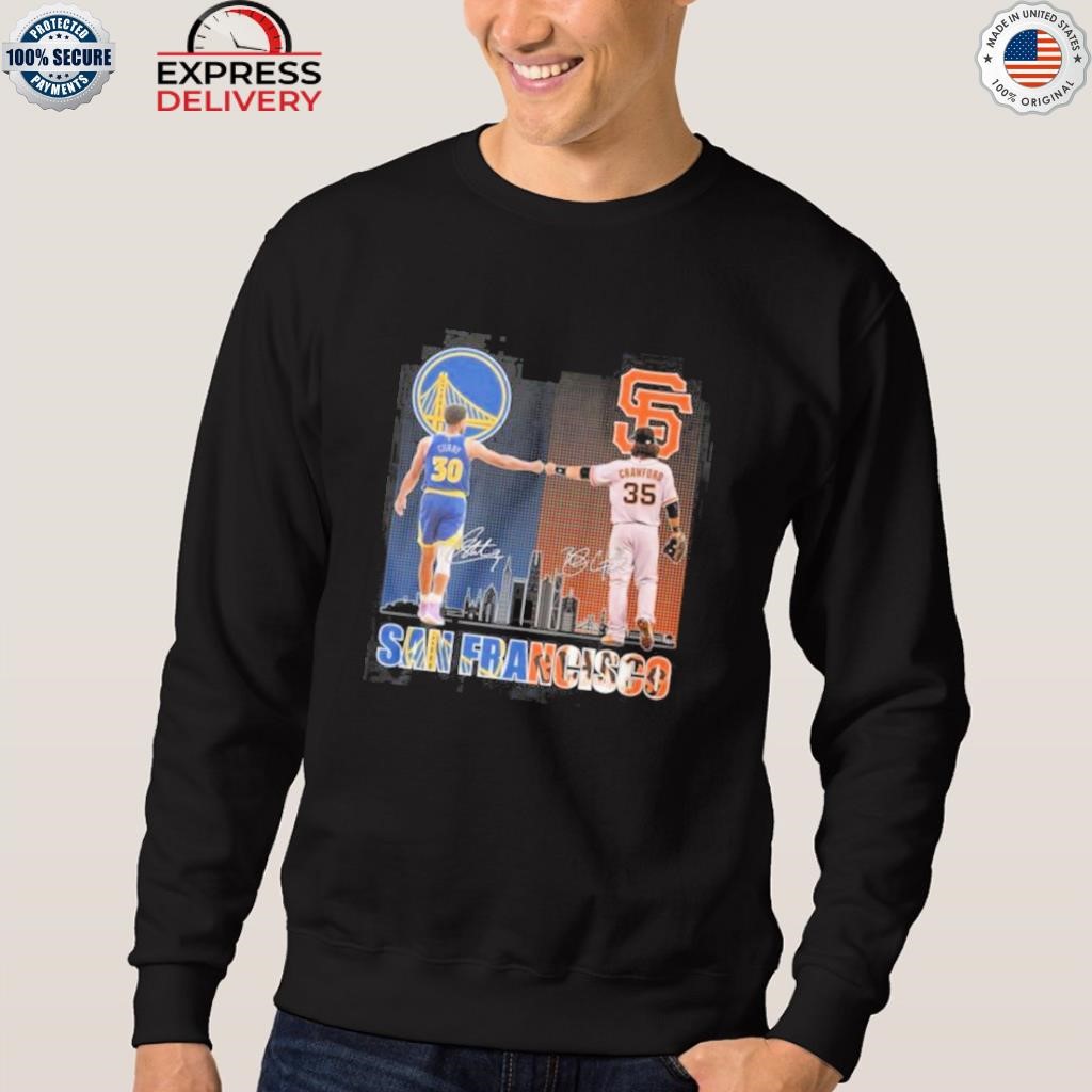 Official san Francisco Stephen Curry Golden State Warriors And Crawford  Giants T Shirt, hoodie, sweater, long sleeve and tank top