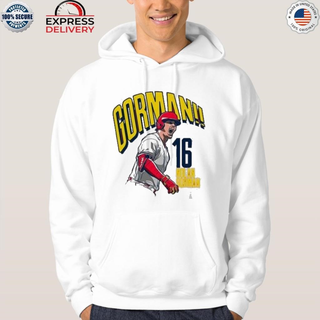 St. Louis Cardinals Gorman Nolan Gorman shirt, hoodie, sweater