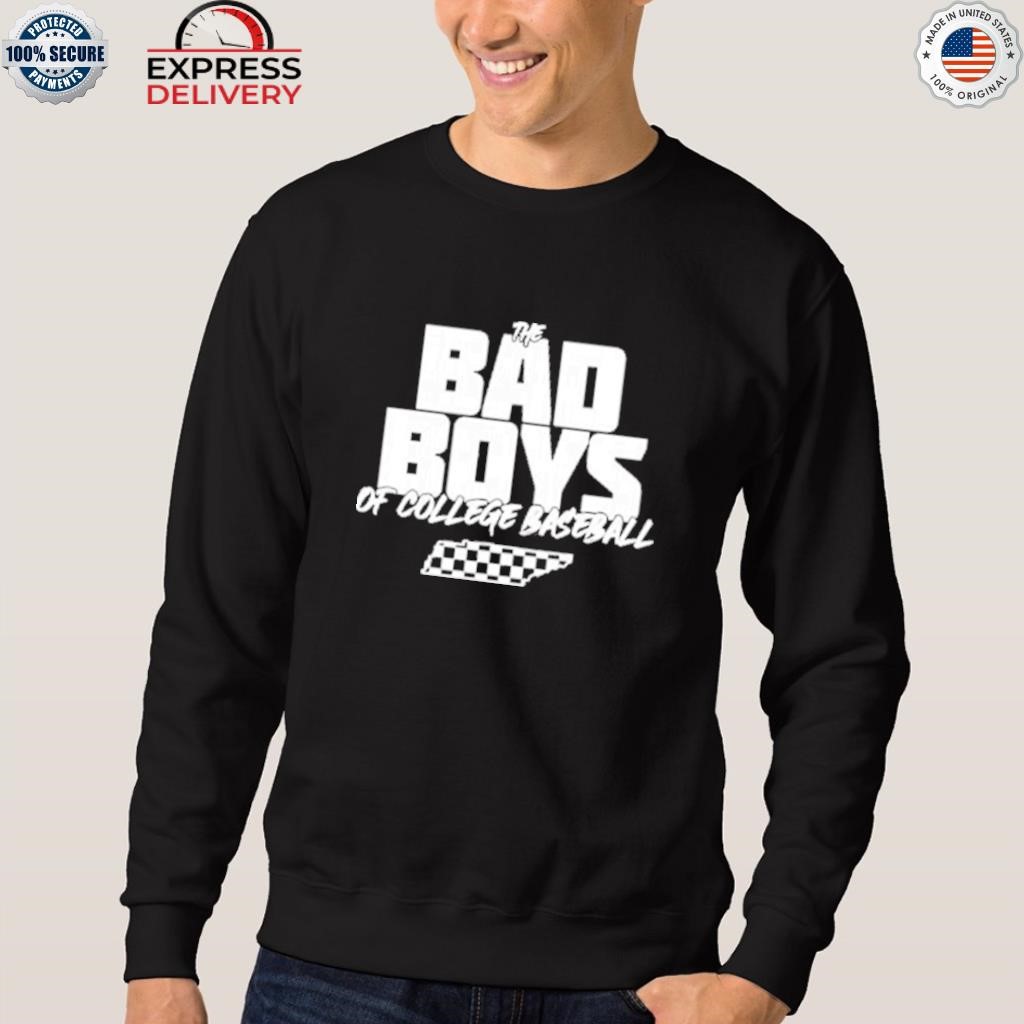 Official The bad boys of college baseball shirt, hoodie, sweater