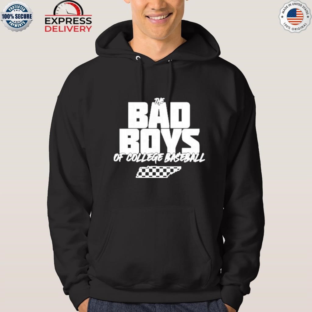 Official The bad boys of college baseball shirt, hoodie, sweater
