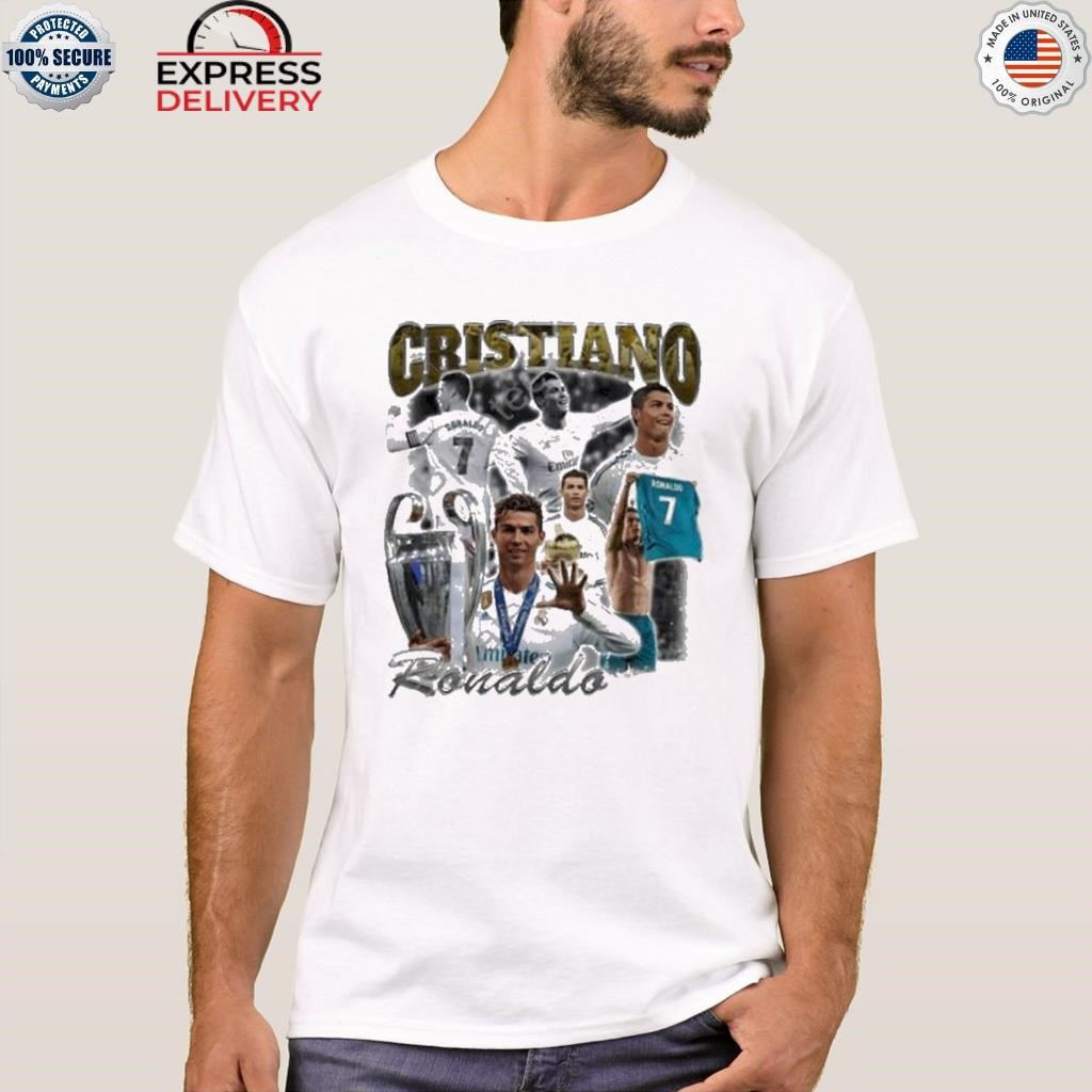 Vintage stuff camiseta cristiano ronaldo shirt, hoodie, sweater, long  sleeve and tank top