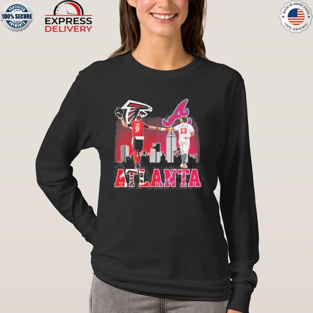 Atlanta Falcons Ridder And Braves Acuna Jr City Champions shirt