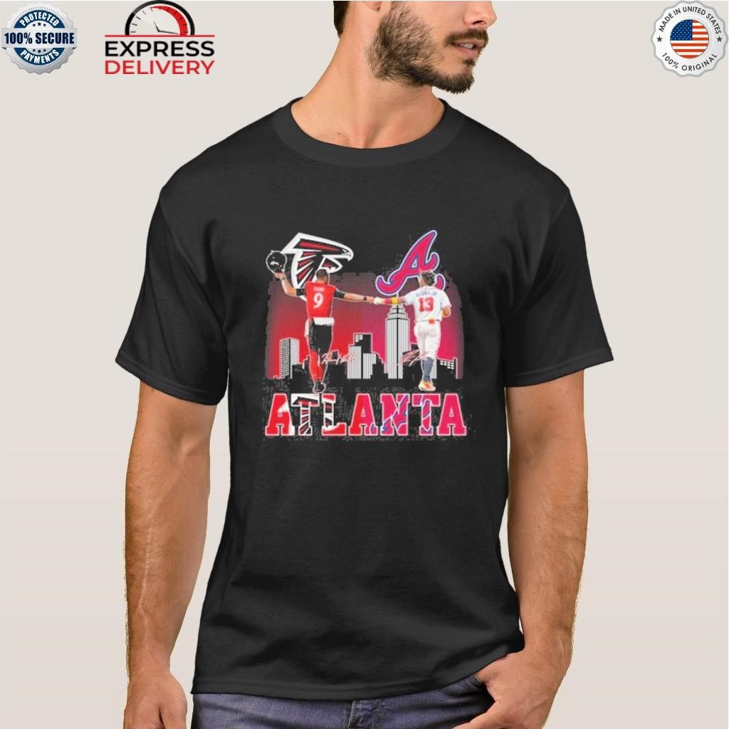 Atlanta Falcons Ridder And Braves Acuna Jr City Champions Shirt