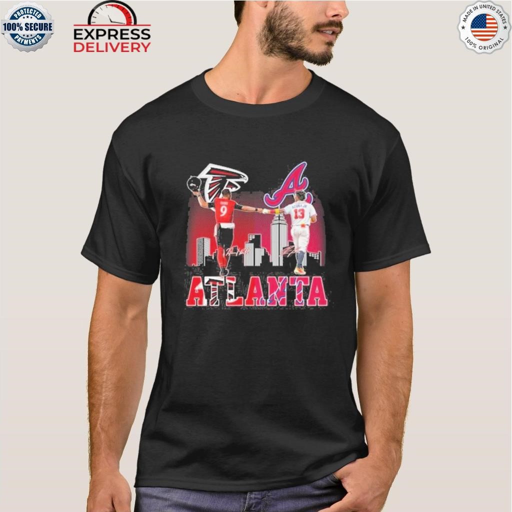 Atlanta Falcons Ridder And Braves Acuna Jr City Champions shirt, hoodie,  sweater and long sleeve