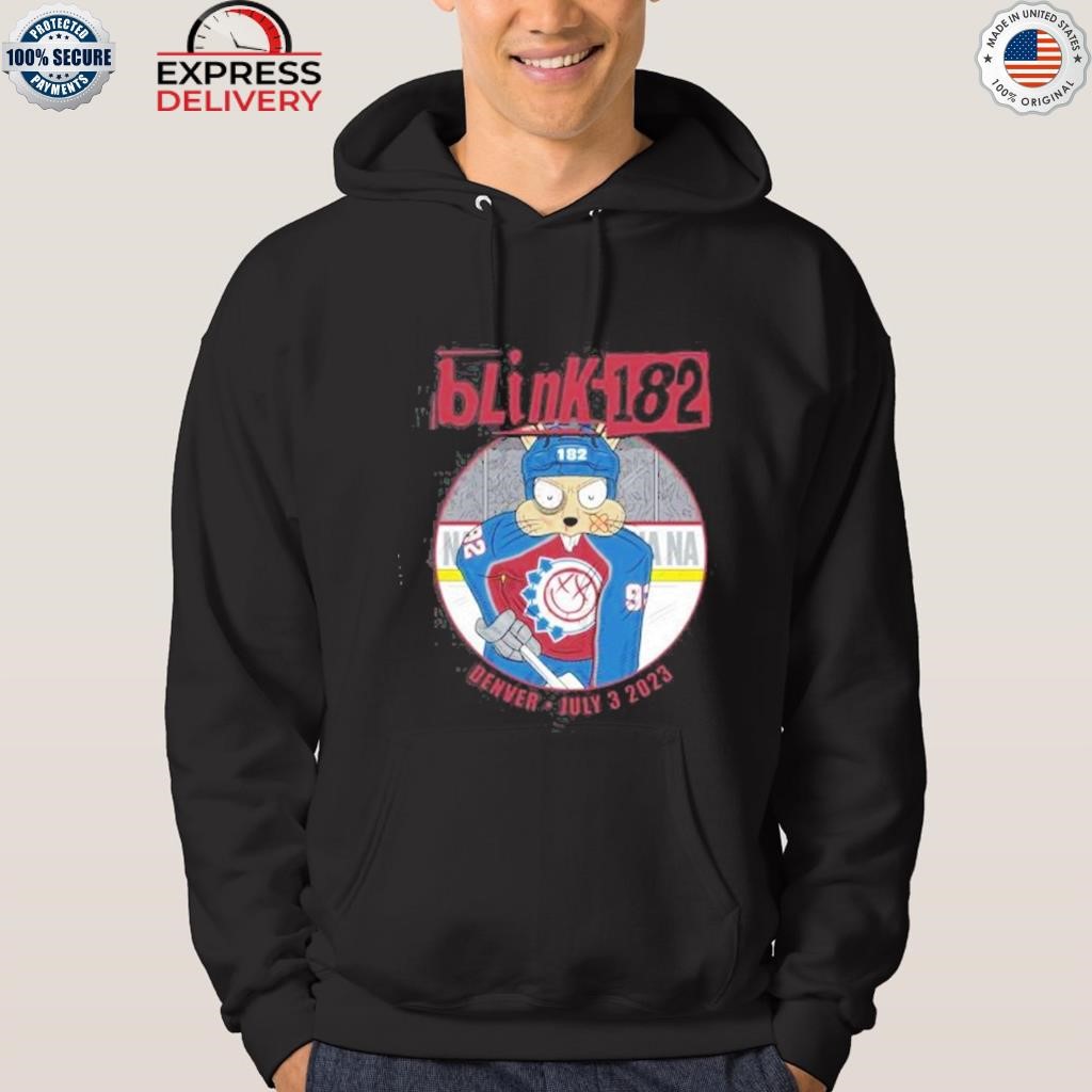 Colorado Avalanche Blink 182 X shirt, hoodie, sweater, long sleeve