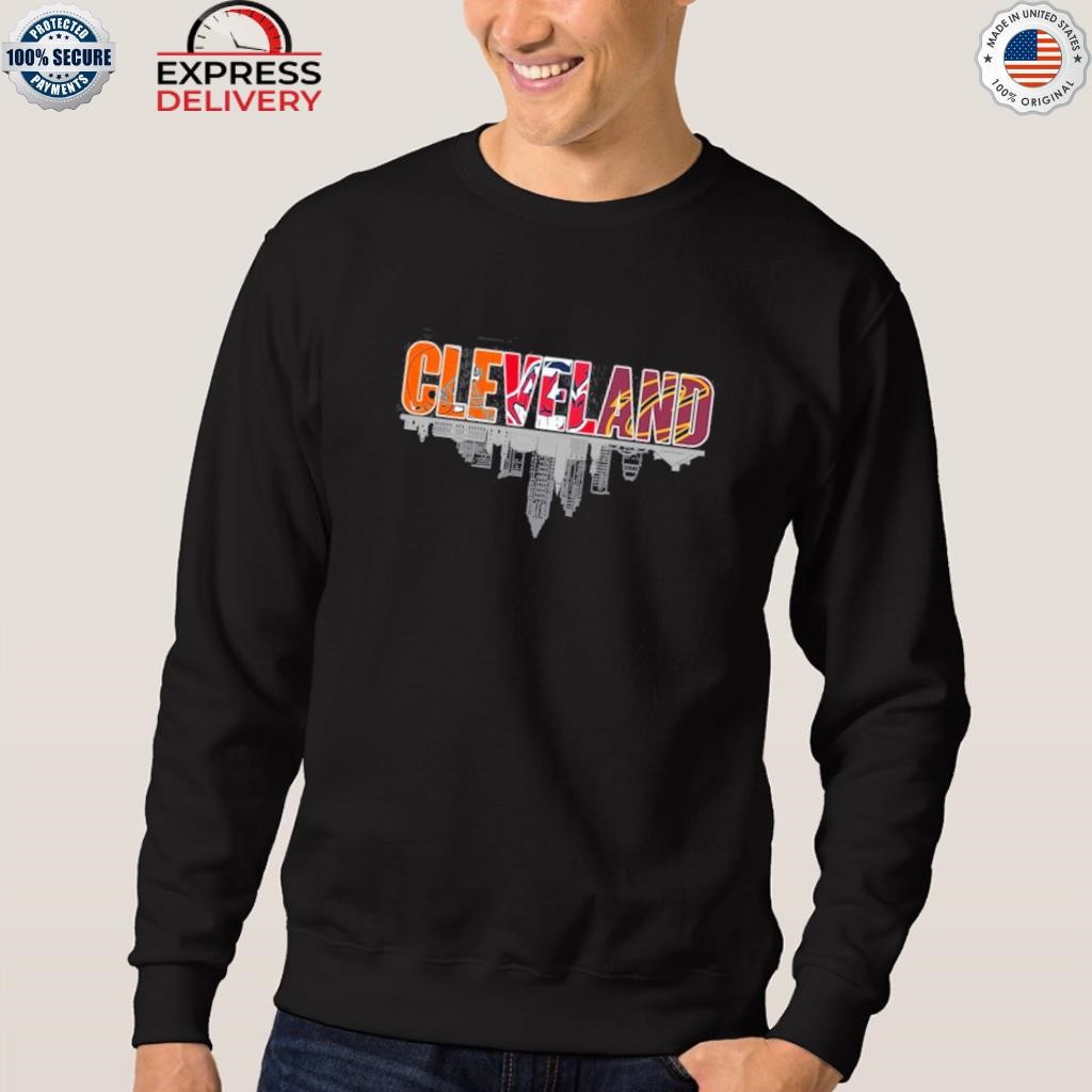 Cleveland Guardians Browns Cavaliers logo teams shirt, hoodie, sweater and  v-neck t-shirt