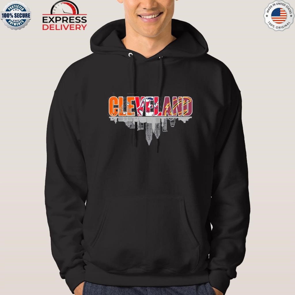 Cleveland Guardians Browns Cavaliers logo teams shirt, hoodie, sweater and  v-neck t-shirt