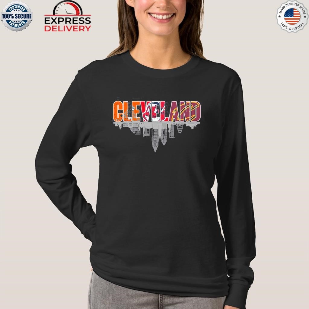 Cleveland Guardians Browns Cavaliers logo teams shirt, hoodie, sweater and  v-neck t-shirt