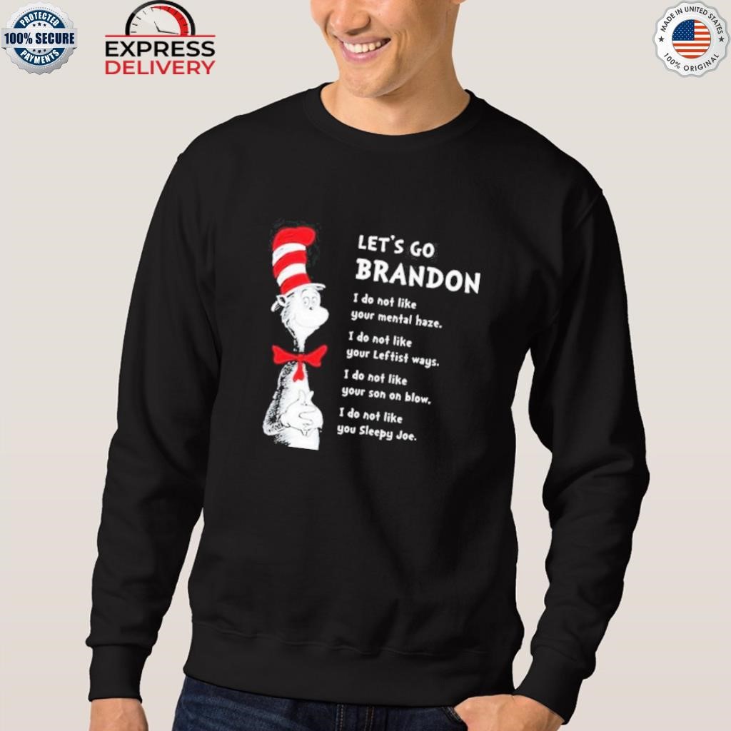 Dr Seuss let's go Brandon shirt, hoodie, sweater and v-neck t-shirt