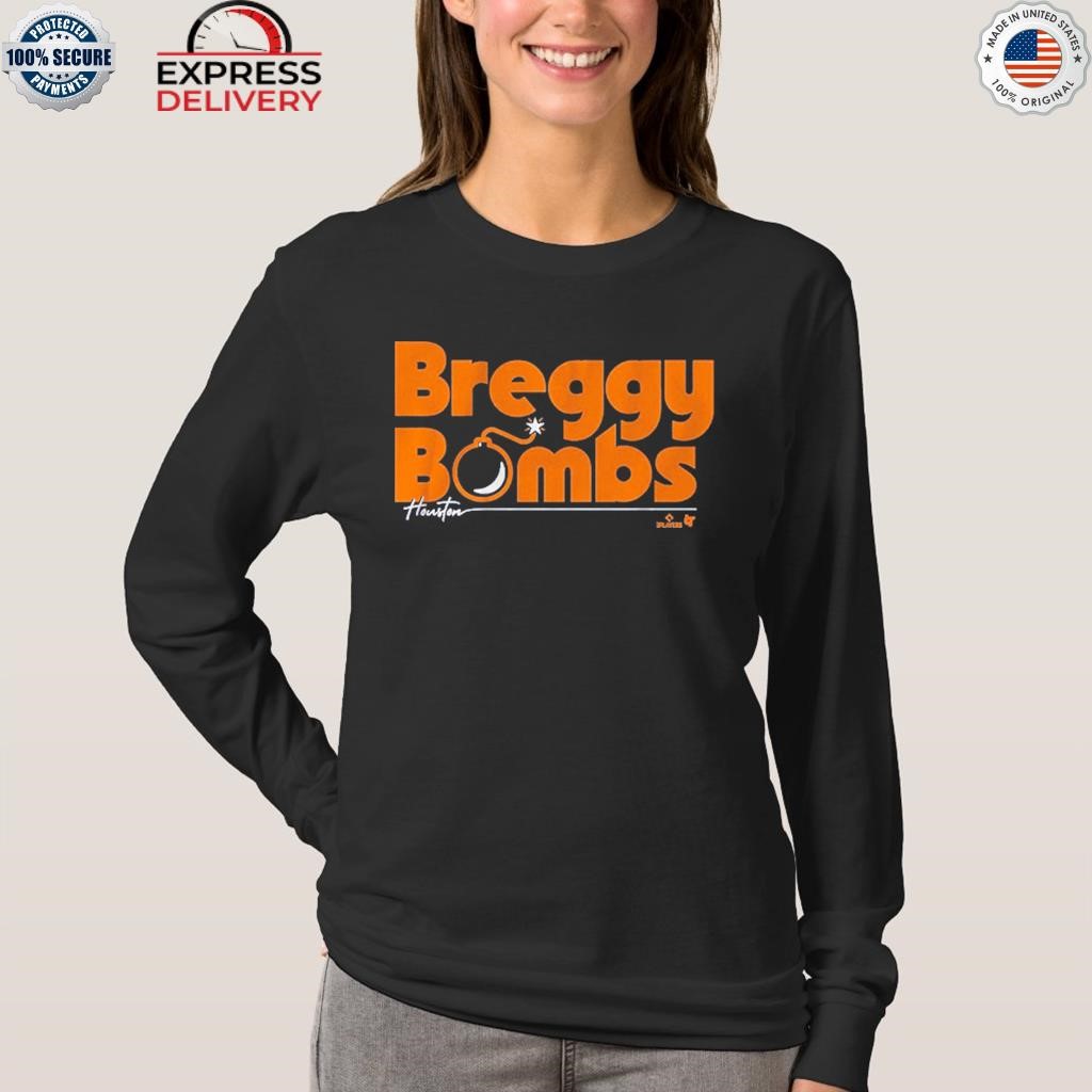 Alex Bregman Breggy Bombs Shirt, hoodie, sweater, long sleeve and tank top