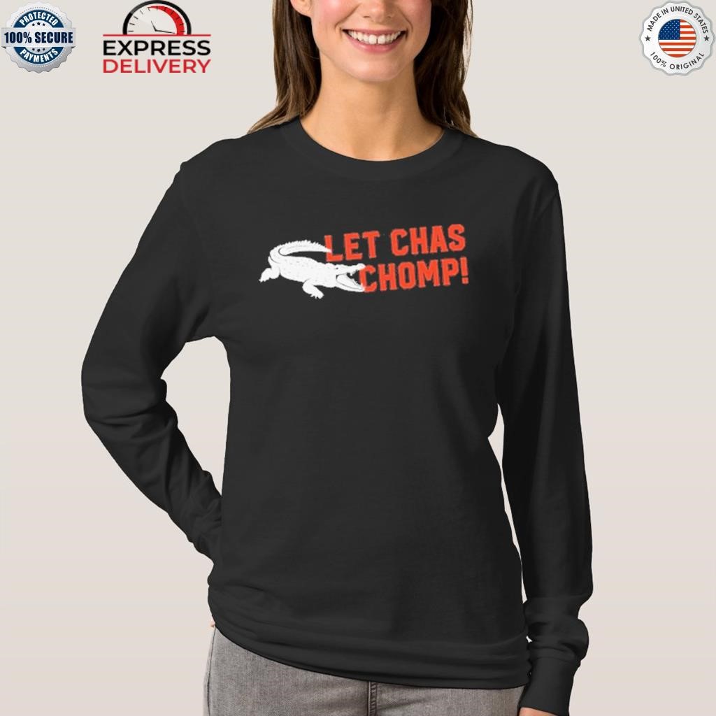 Official alligator let chas chomp T-shirt, hoodie, sweater, long sleeve and  tank top