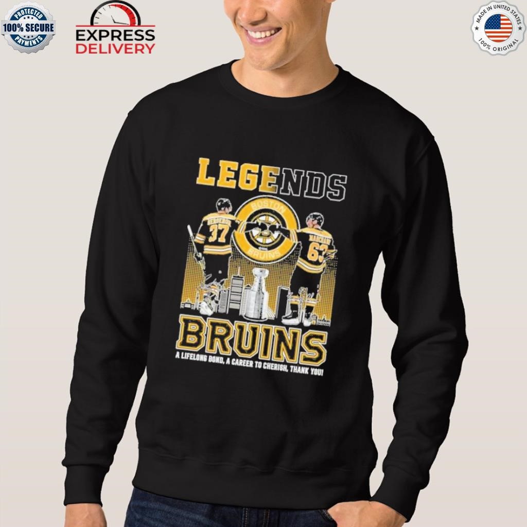 Official boston Bruins legends bergeron and marchand T-shirt, hoodie,  sweater, long sleeve and tank top