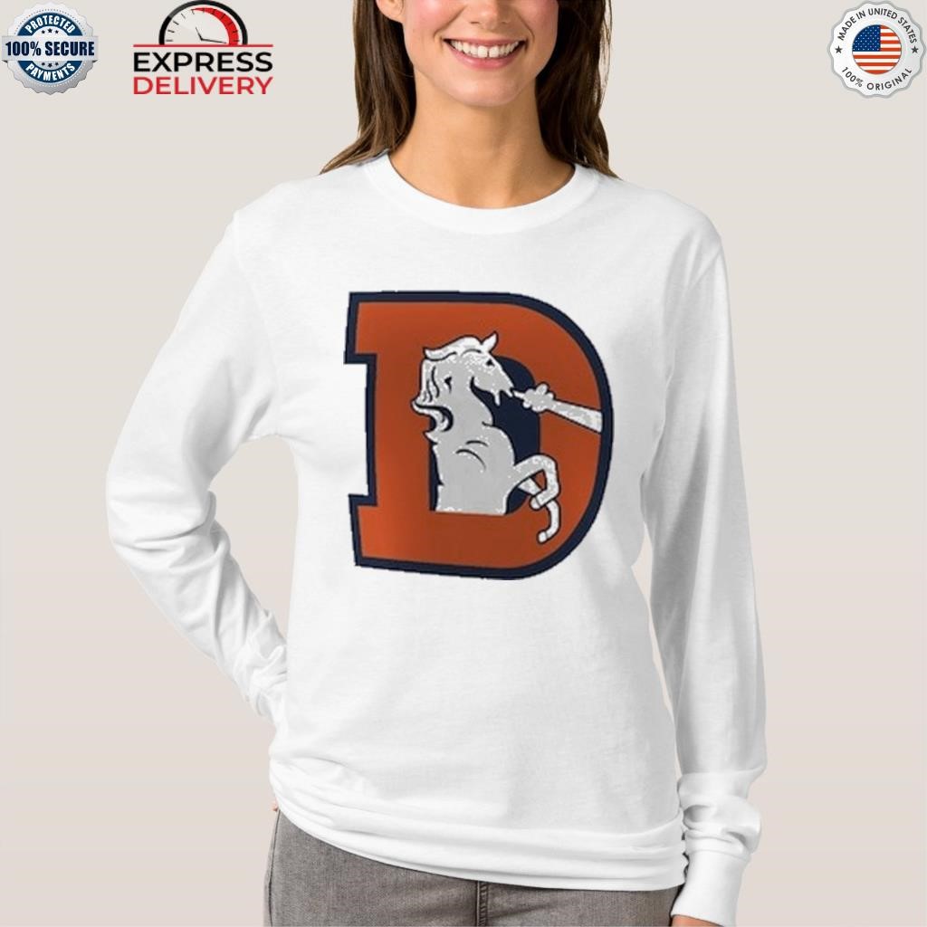 Official denver broncos logo throwback T-shirt, hoodie, sweater