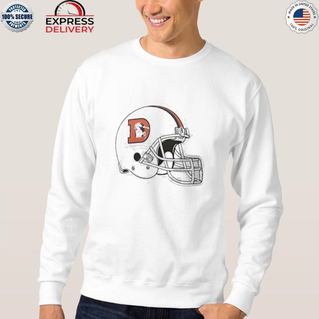 Official denver Broncos Throwback Helmet Shirt, hoodie, sweater, long  sleeve and tank top