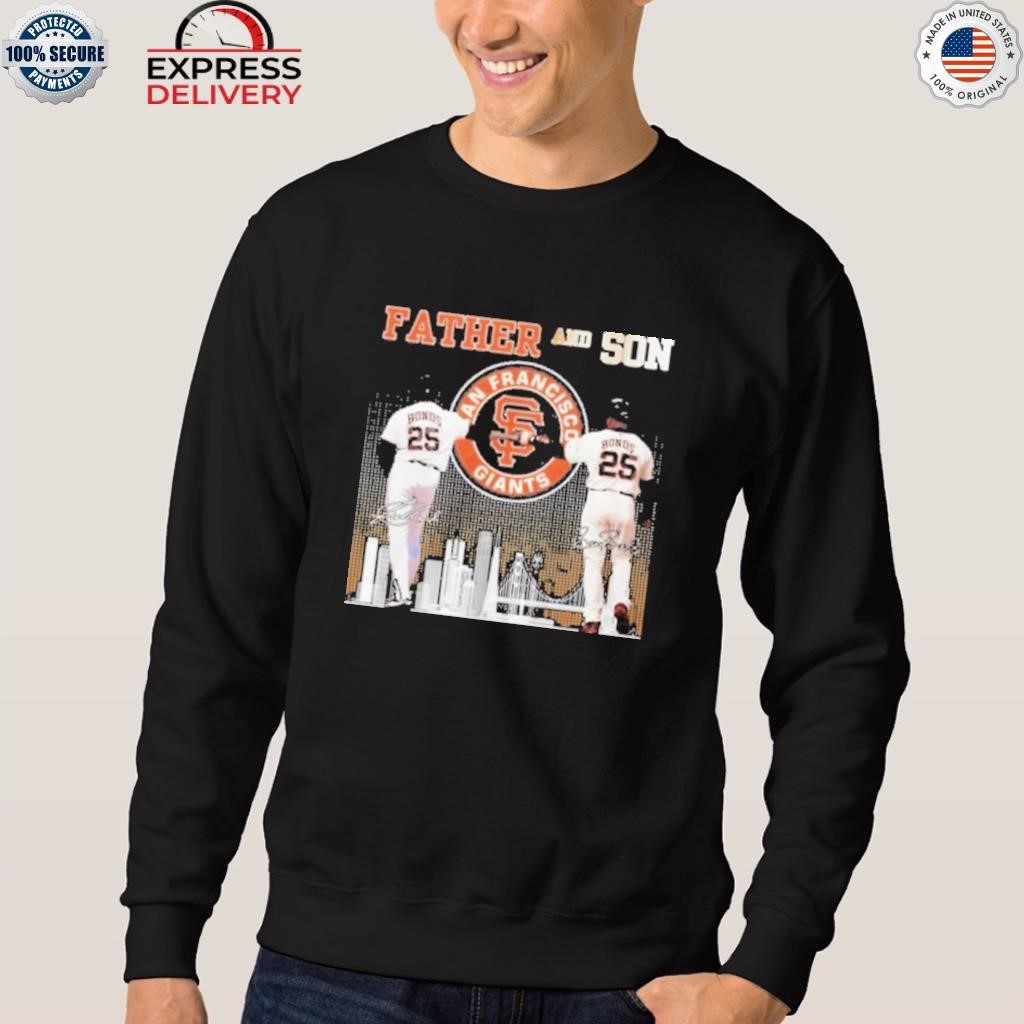 Official father And Son San Francisco Giants Bonds T Shirt, hoodie,  sweater, long sleeve and tank top